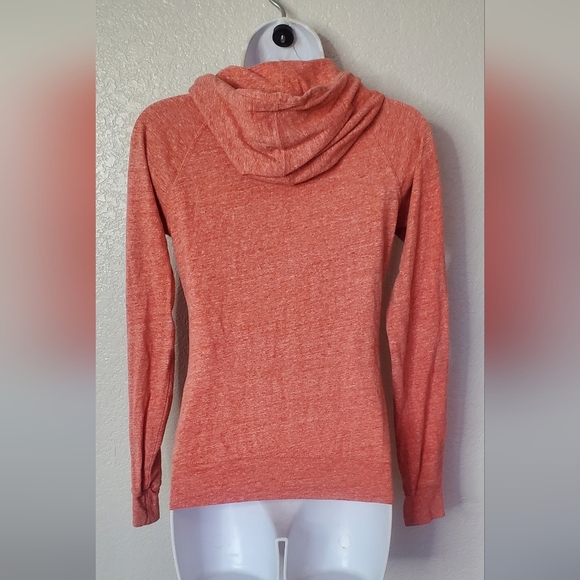 Nike Women's Crimson Heathered Full-Zip Lightweight Hoodie Hooded Jacket Size XS - Picture 6 of 7